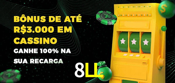 8LL melhor bônus de depósito