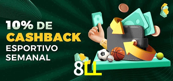10% de bônus de cashback na 8LL